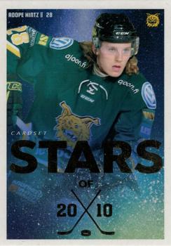 2019-20 Cardset Finland Series 1 - Stars of 2010 #3 Roope Hintz Front