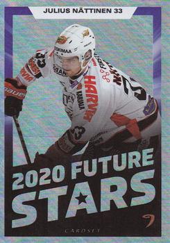 2019-20 Cardset Finland Series 1 - 2020 Future Stars #5 Julius Nättinen Front
