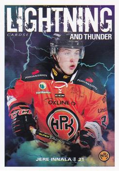 2019-20 Cardset Finland Series 1 - Lightning and Thunder #2 Jere Innala Front