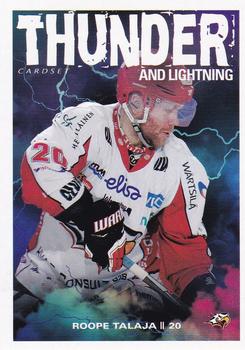 2019-20 Cardset Finland Series 1 - Thunder and Lightning #12 Roope Talaja Front
