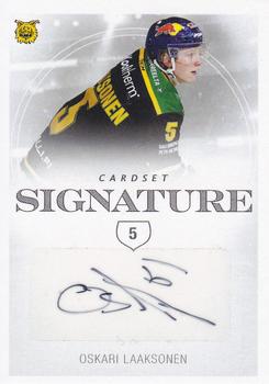 2019-20 Cardset Finland Series 1 - Signature #NNO Oskari Laaksonen Front