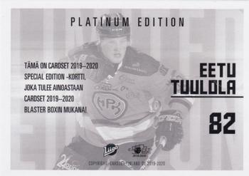 2019-20 Cardset Finland Series 1 - Limited Edition #NNO Eetu Tuulola Back