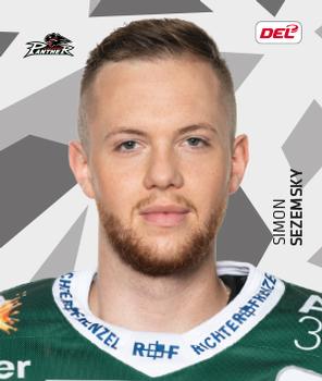 2019-20 Playercards Stickers (DEL) #012 Simon Sezemsky Front
