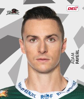 2019-20 Playercards Stickers (DEL) #014 Adam Payerl Front