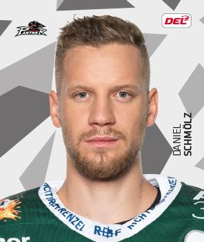 2019-20 Playercards Stickers (DEL) #020 Daniel Schmölz Front