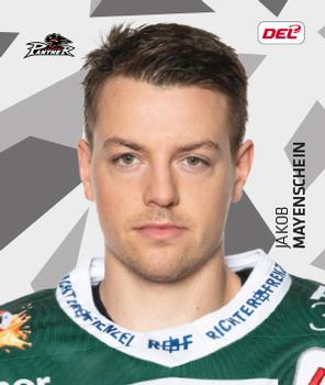 2019-20 Playercards Stickers (DEL) #023 Jakob Mayenschein Front