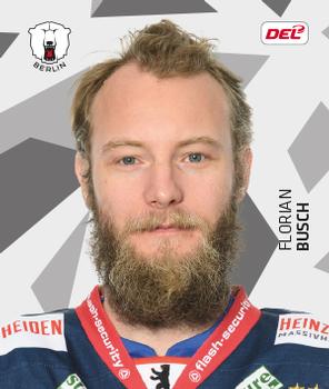 2019-20 Playercards Stickers (DEL) #042 Florian Busch Front