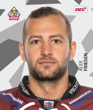 2019-20 Playercards Stickers (DEL) #071 Alex Friesen Front