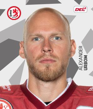 2019-20 Playercards Stickers (DEL) #088 Alexander Urbom Front