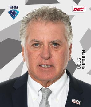 2019-20 Playercards Stickers (DEL) #127 Doug Shedden Front