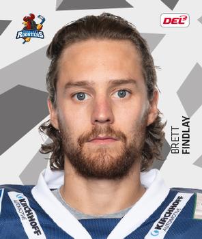 2019-20 Playercards Stickers (DEL) #141 Brett Findlay Front
