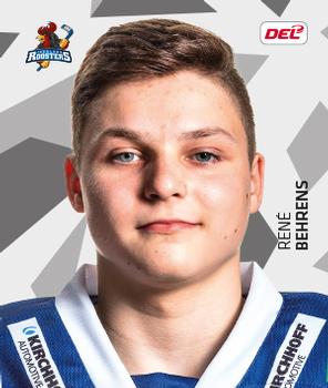 2019-20 Playercards Stickers (DEL) #150 Rene Behrens Front