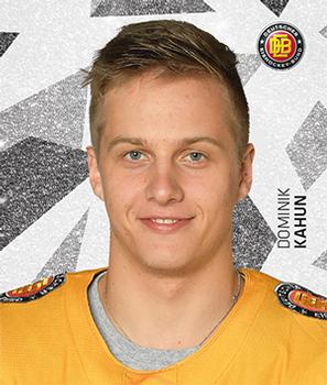 2019-20 Playercards Stickers (DEL) #206 Dominik Kahun Front