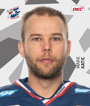 2019-20 Playercards Stickers (DEL) #220 Mark Katic Front