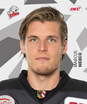 2019-20 Playercards Stickers (DEL) #274 Marcus Weber Front