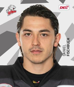 2019-20 Playercards Stickers (DEL) #286 Daniel Fischbuch Front