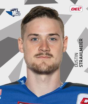 2019-20 Playercards Stickers (DEL) #292 Dustin Strahlmeier Front