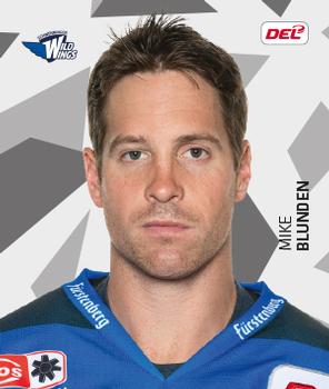 2019-20 Playercards Stickers (DEL) #302 Mike Blunden Front