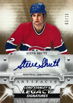 2019-20 Upper Deck Artifacts - Lord Stanley's Legacy Signatures Gold #LSLS-SS Steve Shutt Front