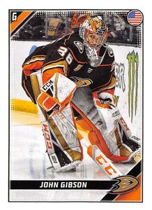2019-20 Topps NHL Sticker Collection #13 John Gibson Front