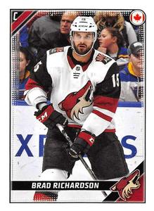 2019-20 Topps NHL Sticker Collection #27 Brad Richardson Front