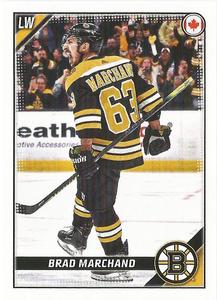 2019-20 Topps NHL Sticker Collection #40 Brad Marchand Front
