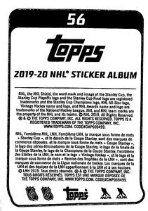 2019-20 Topps NHL Sticker Collection #56 Rasmus Dahlin Back