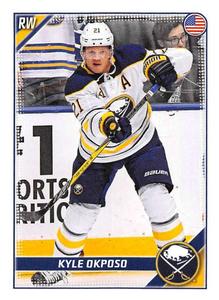 2019-20 Topps NHL Sticker Collection #60 Kyle Okposo Front