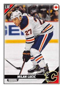 2019-20 Topps NHL Sticker Collection #81 Milan Lucic Front