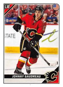 2019-20 Topps NHL Sticker Collection #82 Johnny Gaudreau Front