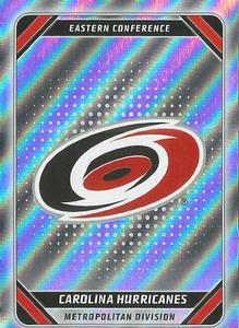 2019-20 Topps NHL Sticker Collection #86 Carolina Hurricanes Logo Front