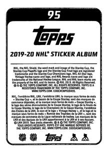 2019-20 Topps NHL Sticker Collection #95 Trevor van Riemsdyk Back