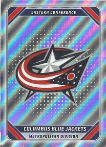 2019-20 Topps NHL Sticker Collection #137 Columbus Blue Jackets Logo Front