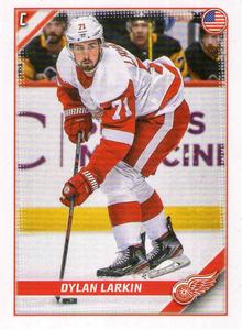 2019-20 Topps NHL Sticker Collection #184 Dylan Larkin Front