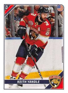 2019-20 Topps NHL Sticker Collection #211 Keith Yandle Front