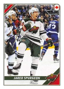 2019-20 Topps NHL Sticker Collection #245 Jared Spurgeon Front