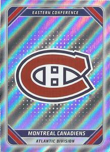 2019-20 Topps NHL Sticker Collection #256 Montreal Canadiens Logo Front