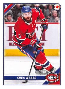 2019-20 Topps NHL Sticker Collection #266 Shea Weber Front
