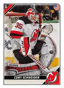2019-20 Topps NHL Sticker Collection #303 Cory Schneider Front