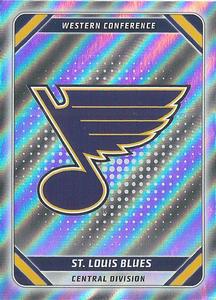 2019-20 Topps NHL Sticker Collection #409 St. Louis Blues Logo Front