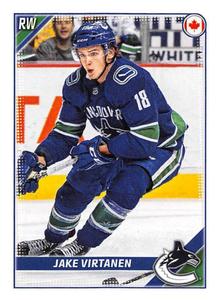 2019-20 Topps NHL Sticker Collection #470 Jake Virtanen Front