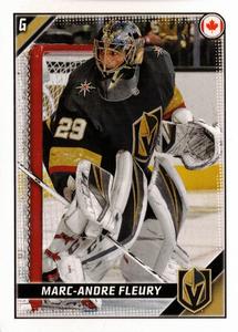 2019-20 Topps NHL Sticker Collection #493 Marc-Andre Fleury Front