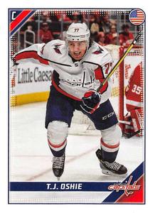 2019-20 Topps NHL Sticker Collection #500 T.J. Oshie Front