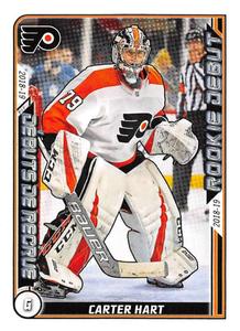 2019-20 Topps NHL Sticker Collection #535 Carter Hart Front