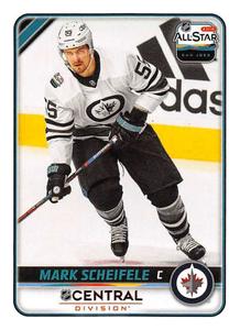 2019-20 Topps NHL Sticker Collection #555 Mark Scheifele Front