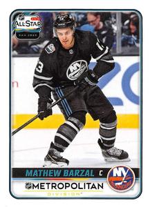 2019-20 Topps NHL Sticker Collection #563 Mathew Barzal Front