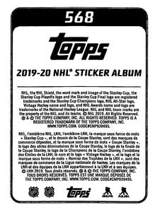 2019-20 Topps NHL Sticker Collection #568 Quebec Nordiques Vintage Logo Back