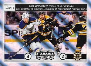 2019-20 Topps NHL Sticker Collection #601 St. Louis Blues vs Boston Bruins Front