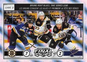 2019-20 Topps NHL Sticker Collection #602 St. Louis Blues vs Boston Bruins Front