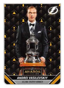 2019-20 Topps NHL Sticker Collection #623 Andrei Vasilevskiy Front